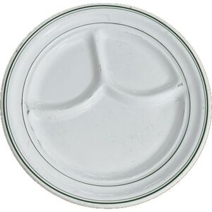 Vintage Homer Laughlin Divided Plate | Mid-Century Whiteware